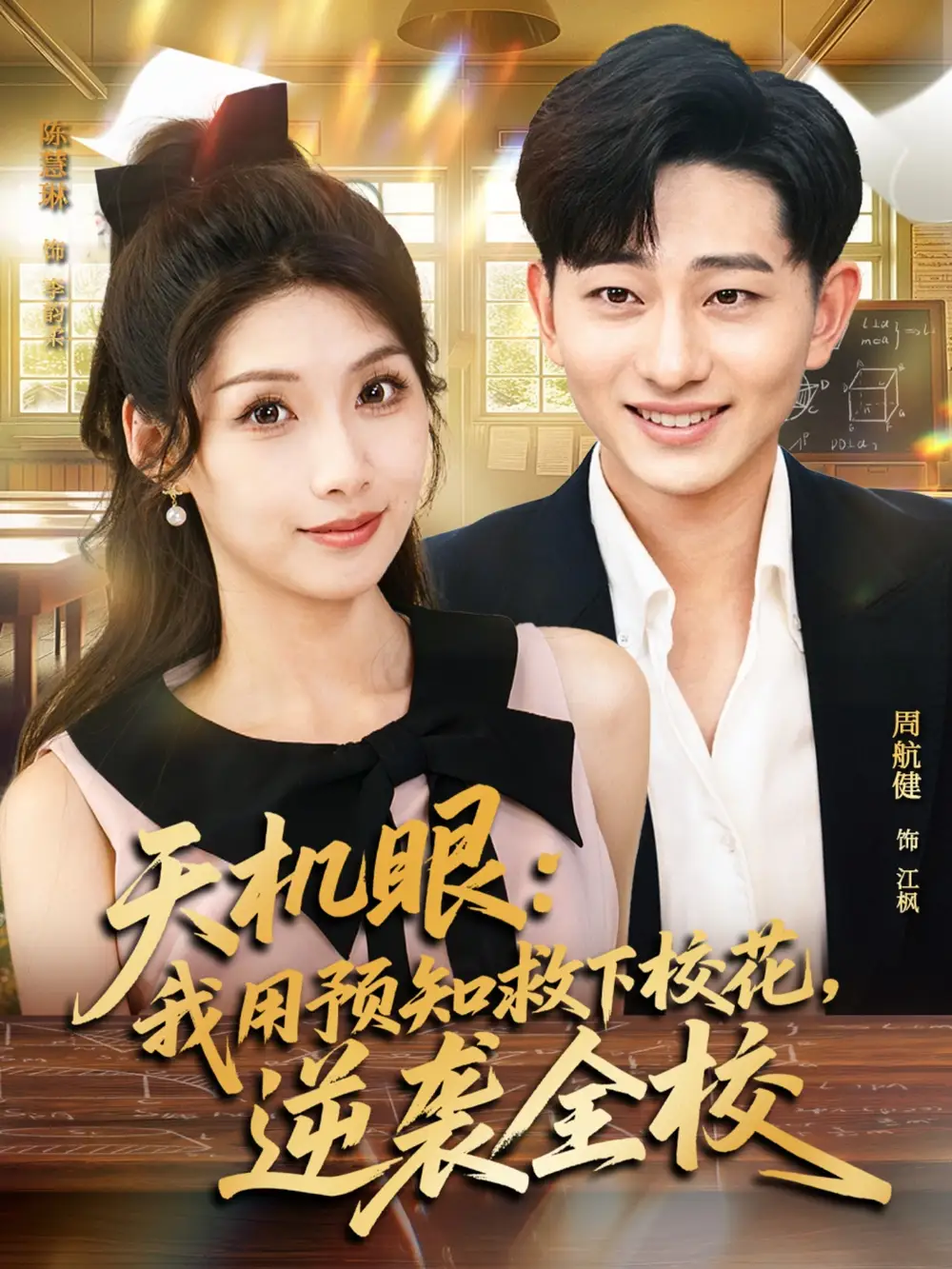 短剧《天机眼我用预知救下校花逆袭全校》夸克资源免费在线观看全集